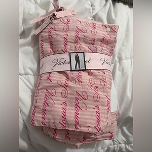 Victoria's Secret Cotton Pajama Set REGULAR LENGTH
